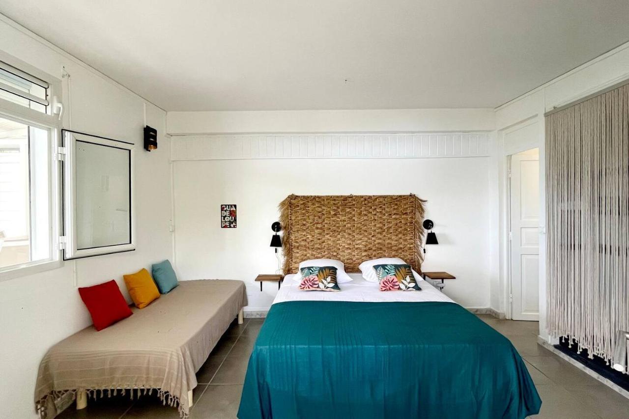 La Belle Vue - Grand Studio Vues Mer Et Acces Plages Deshaies Exterior foto