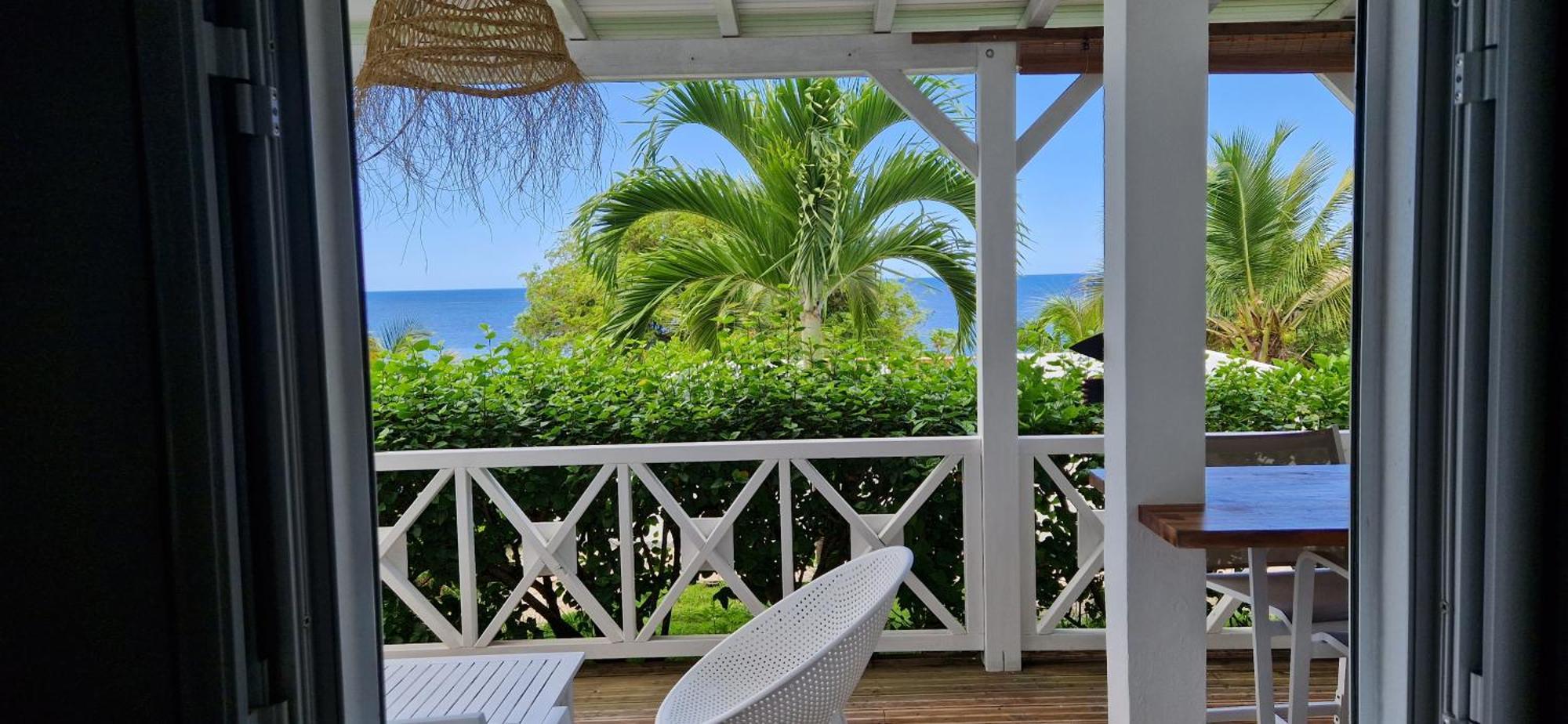 La Belle Vue - Grand Studio Vues Mer Et Acces Plages Deshaies Exterior foto